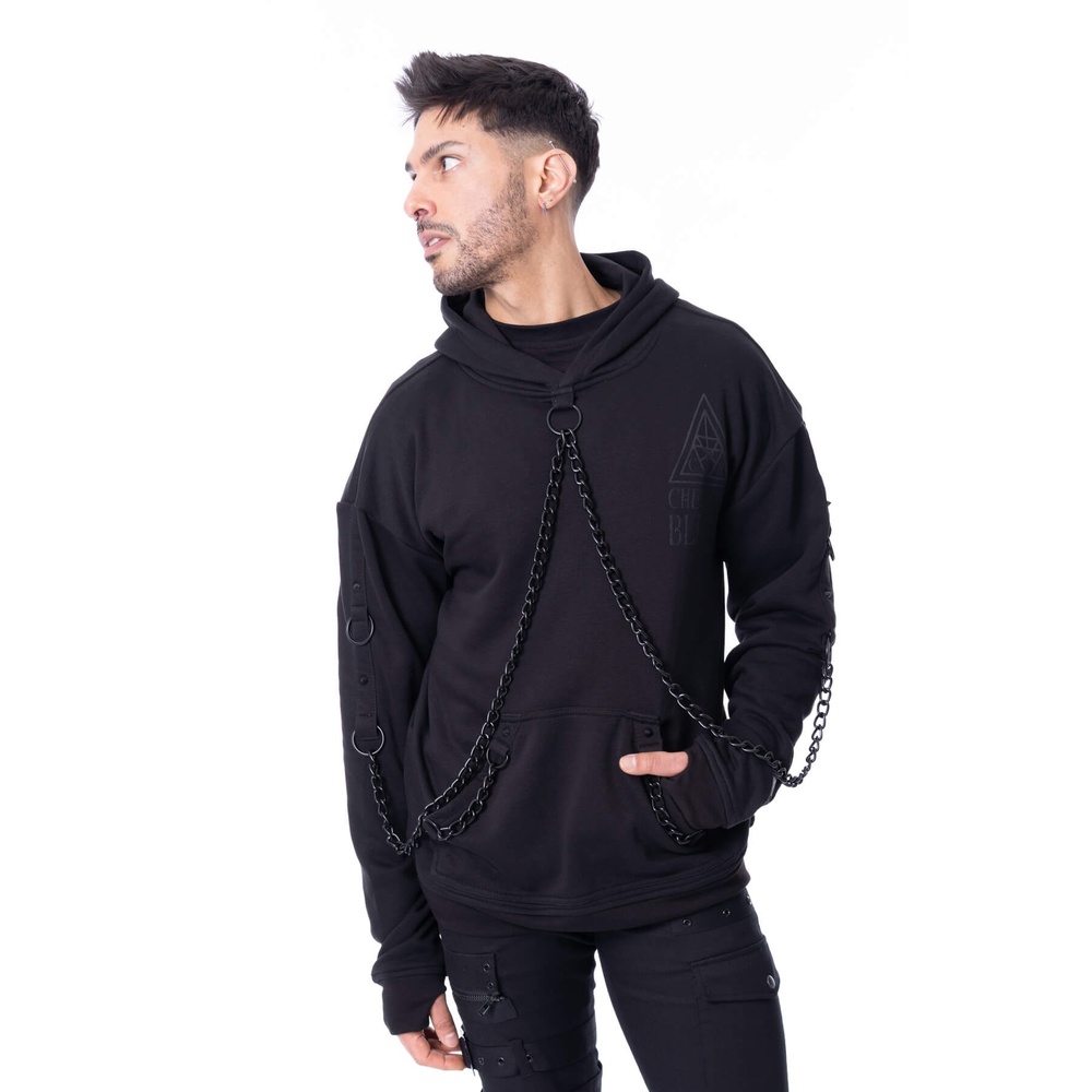 Chemical Black - Ash Vale Hoodie - Black